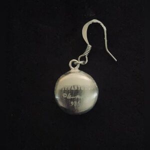 #202 Vintage Tiffany & Co. 925 Sterling Silver Single Earring